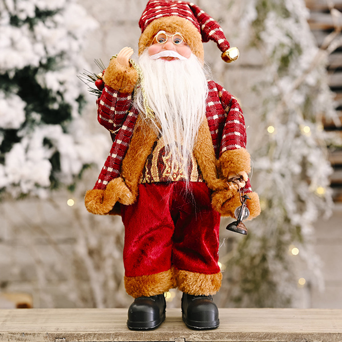 Santa Claus Gnome Deep Red One Size