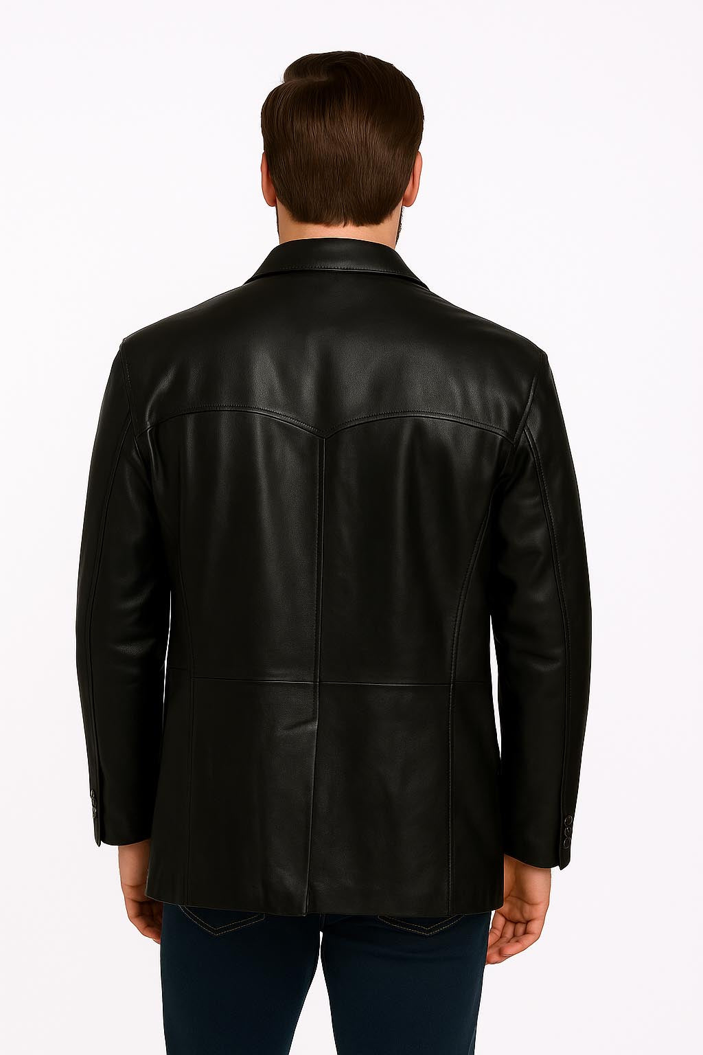 Lambskin Blazer Long Sizes