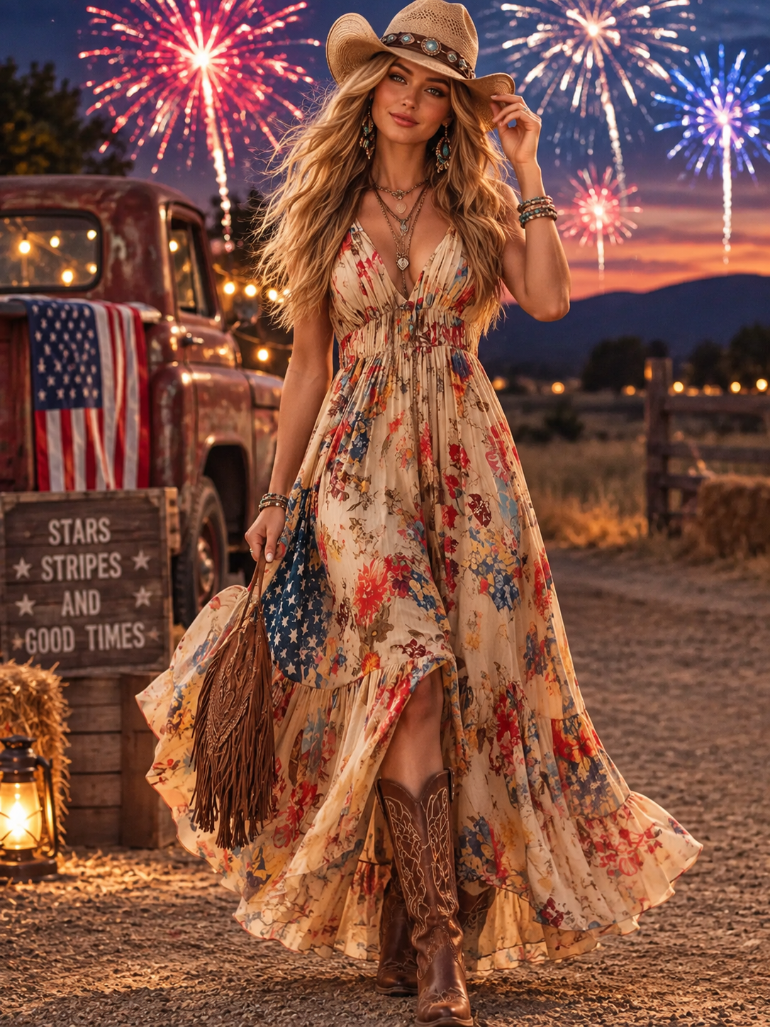 Lady Liberty Dress