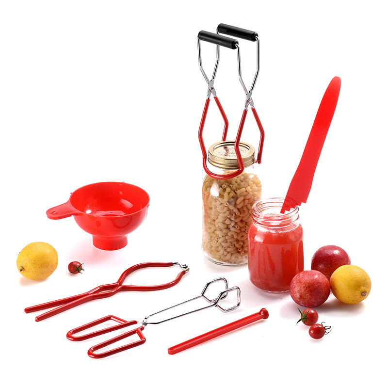 Jam Making Kitchen 6-Piece Anti-Scald Canning Clamp Set