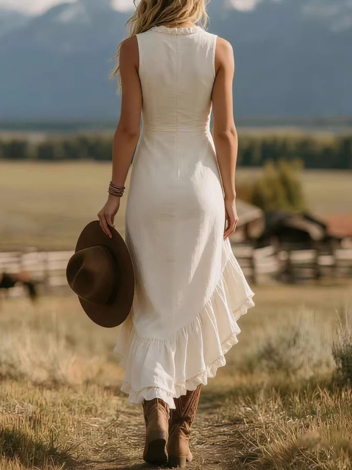Sleeveless Sisters Dress