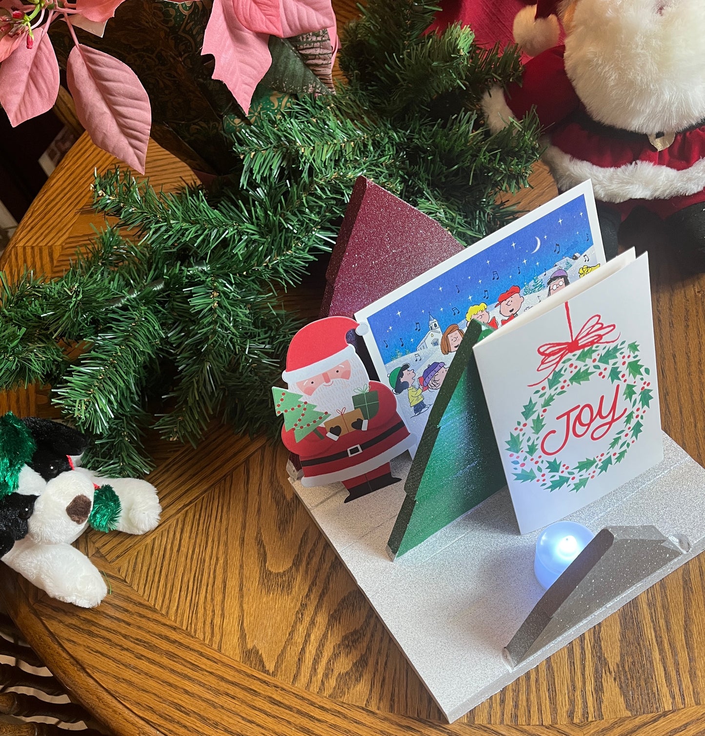 🎄 Christmas Trees Table Centerpiece and Holiday Card Holder 🎄
