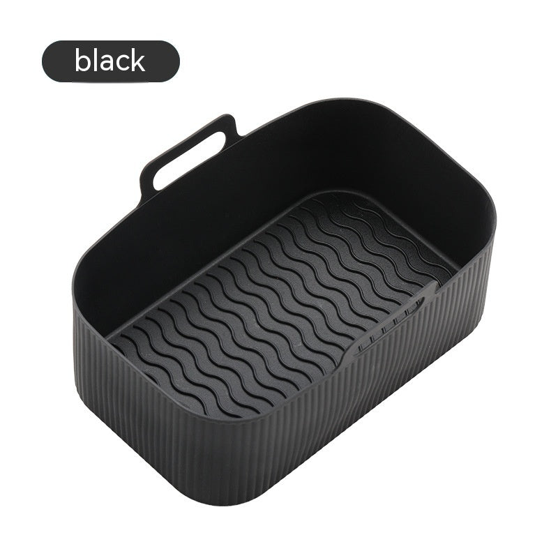 Air Fryer Silicone Tray Small Black