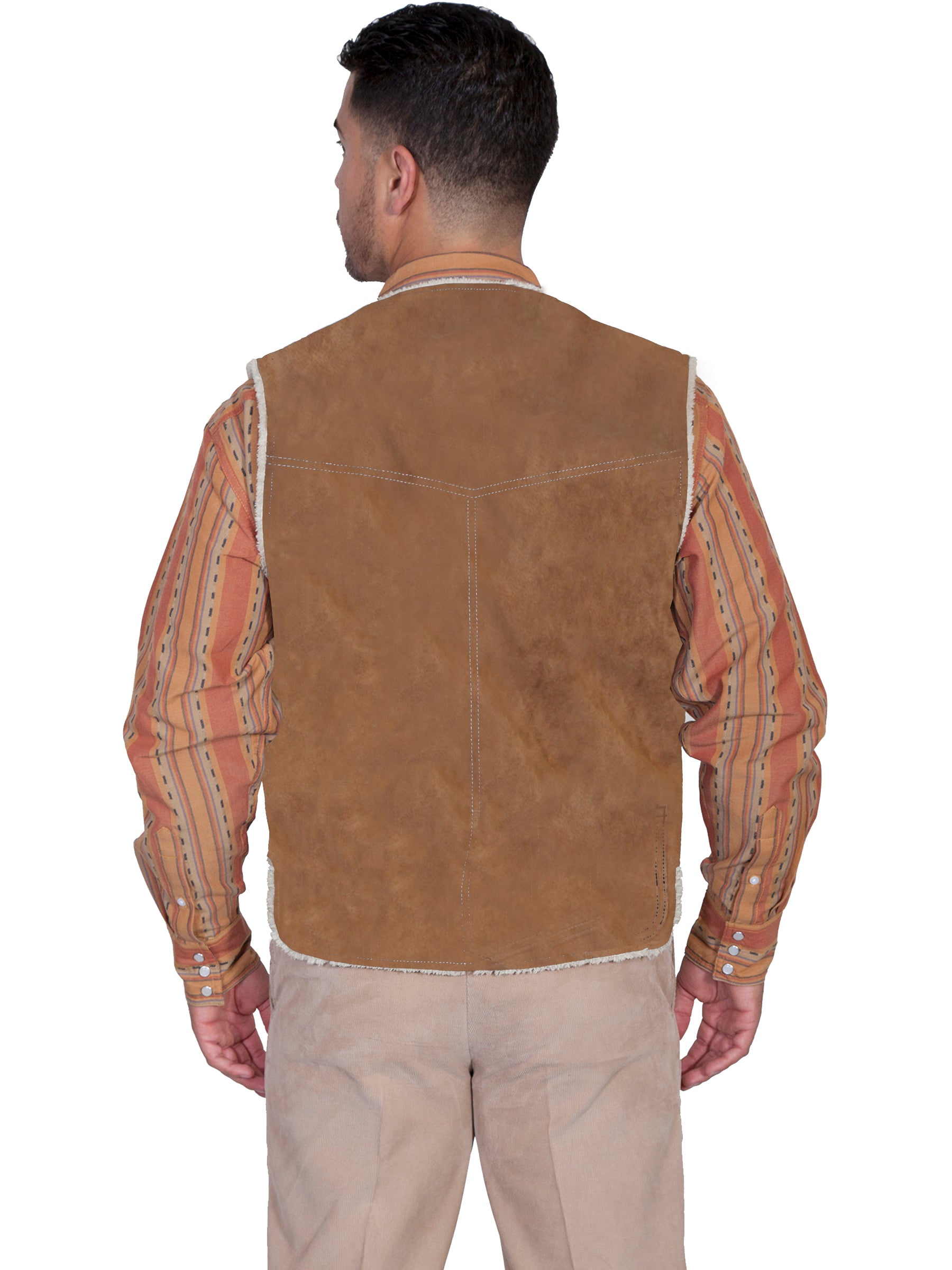 Boar Suede Hunting Vest by Scully in Size S, M, L, XL, XXL, 3XL, 4XL