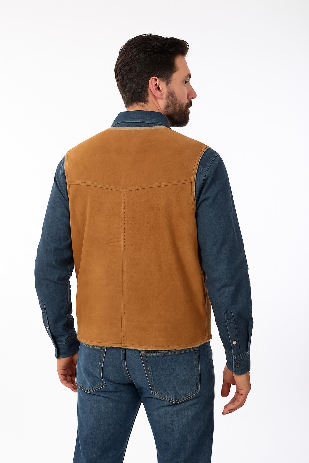 Boar Suede Hunting Vest