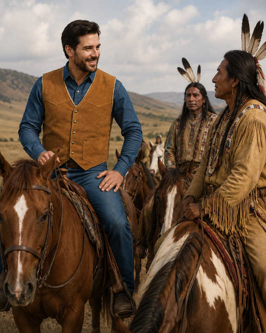 Boar Suede Hunting Vest