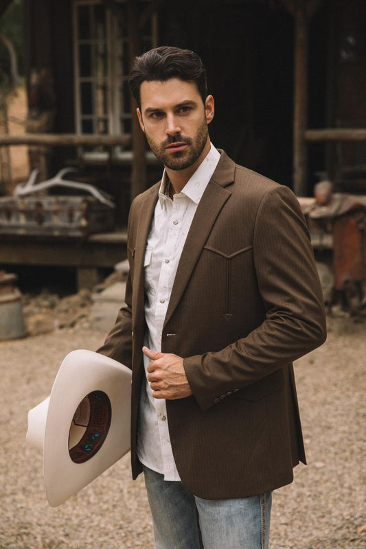 Mens Western Blazer