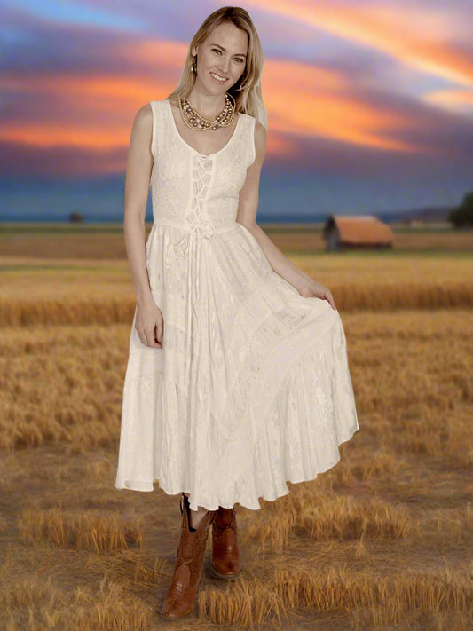 Romance at Yellowstone Ivory Dress