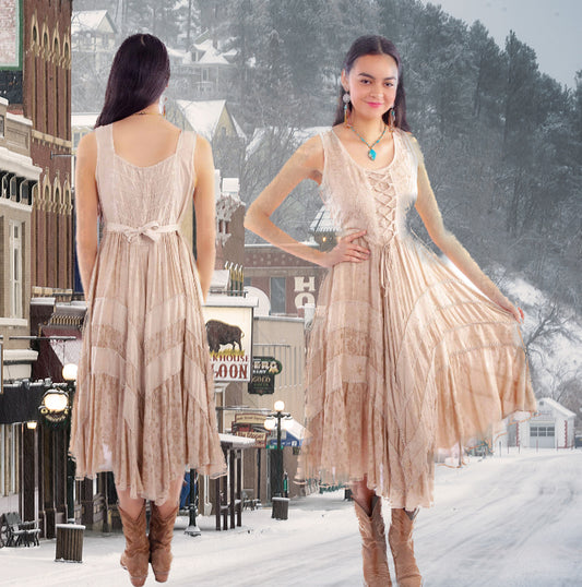 Romance at Yellowstone Latte Dress
