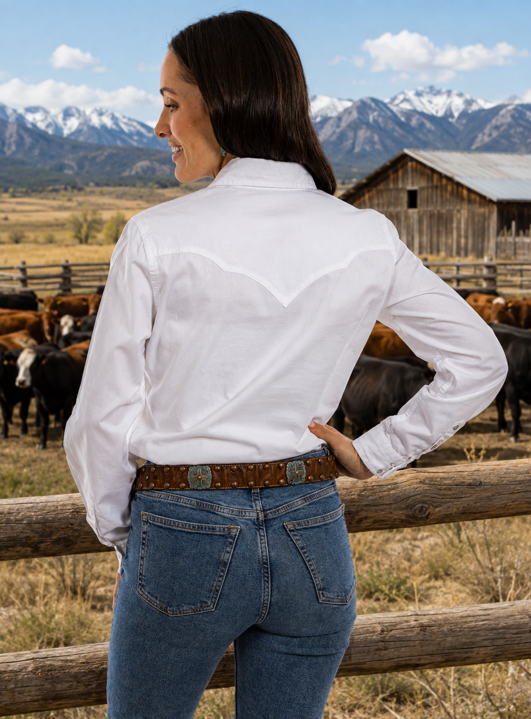 Scully Cowgirl Shirt