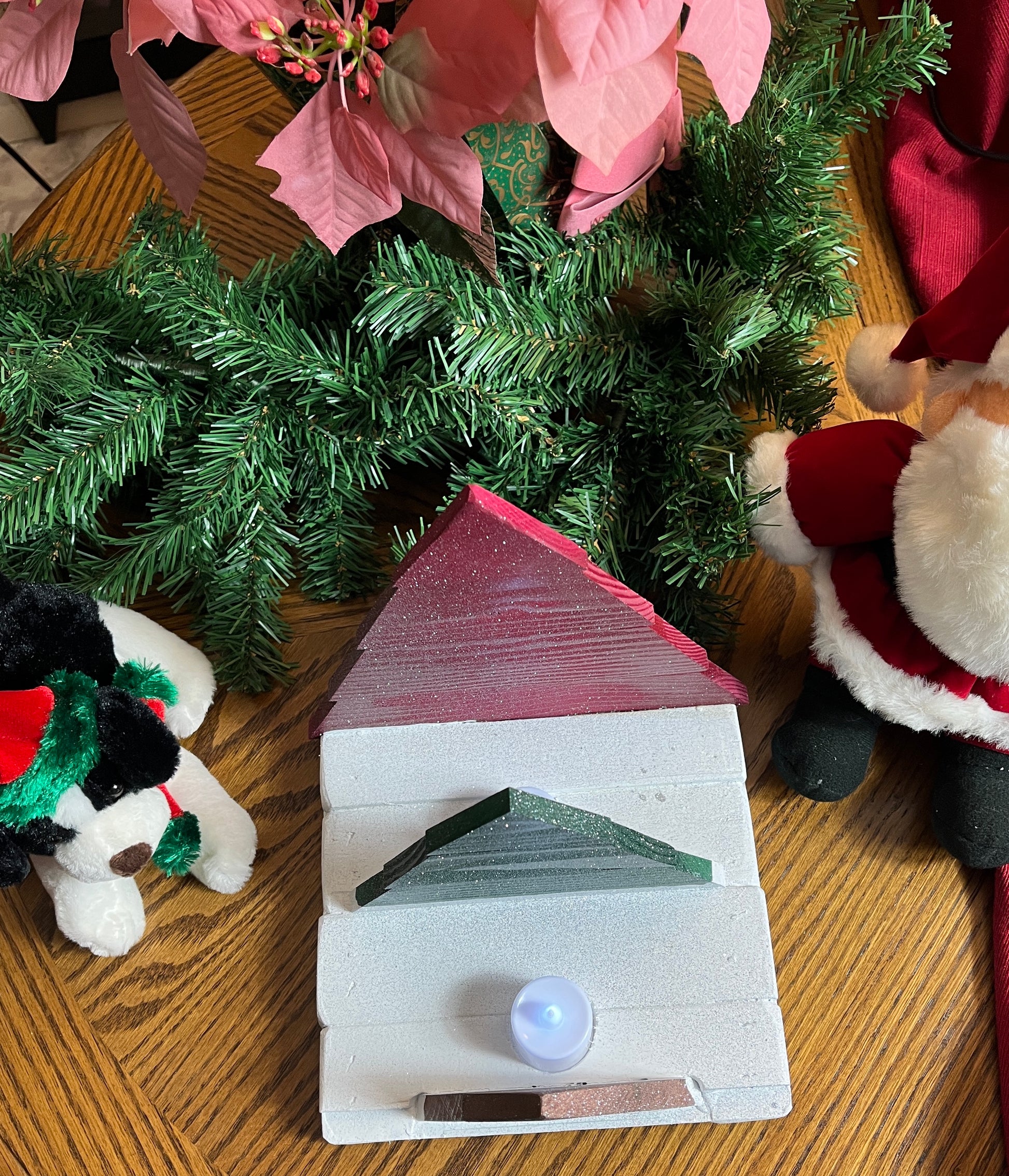 🎄 Christmas Trees Holiday Table Centerpiece and Christmas Card Holder 🎄