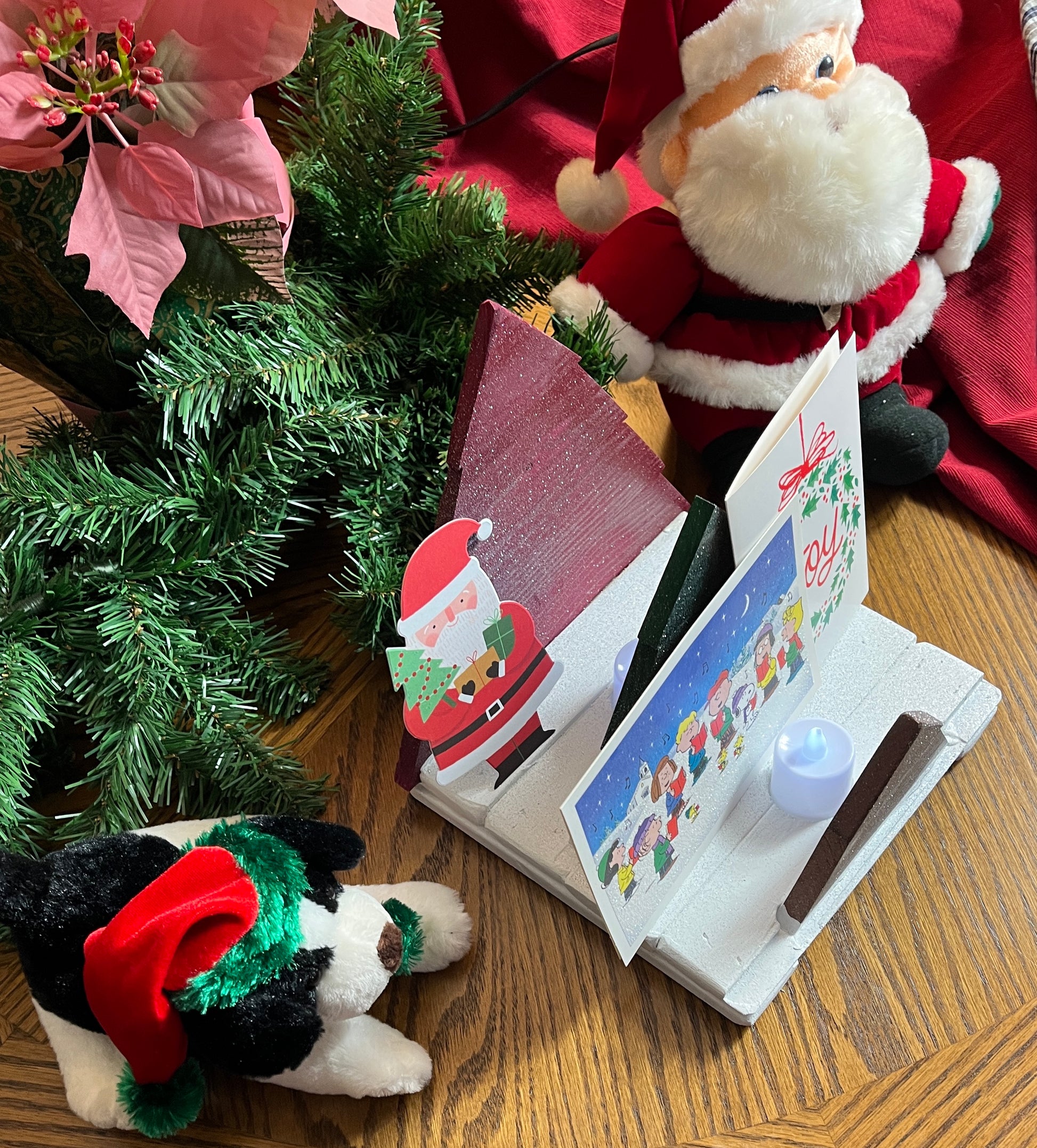 🎄 Christmas Trees Holiday Table Centerpiece and Christmas Card Holder 🎄