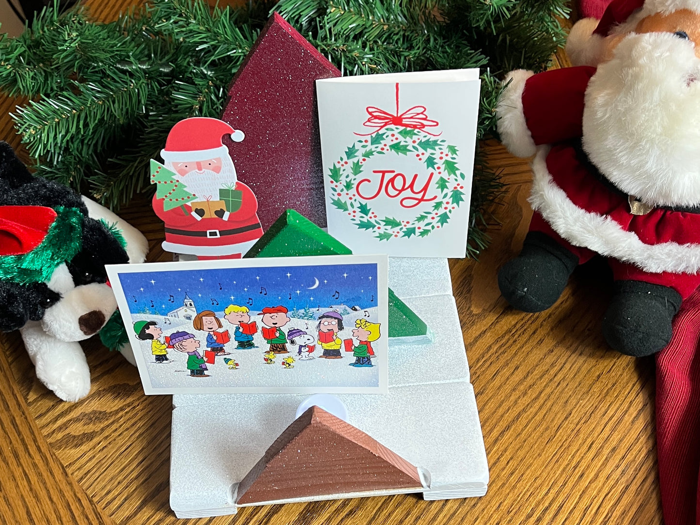 🎄 Christmas Trees Holiday Table Centerpiece and Holiday Card Holder 🎄