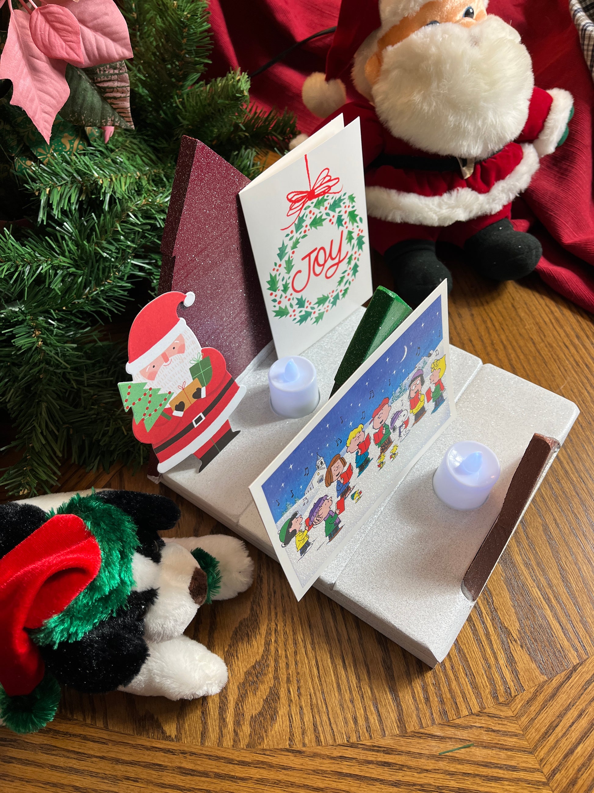 🎄 Christmas Trees Holiday Table Centerpiece and Holiday Card Holder 🎄