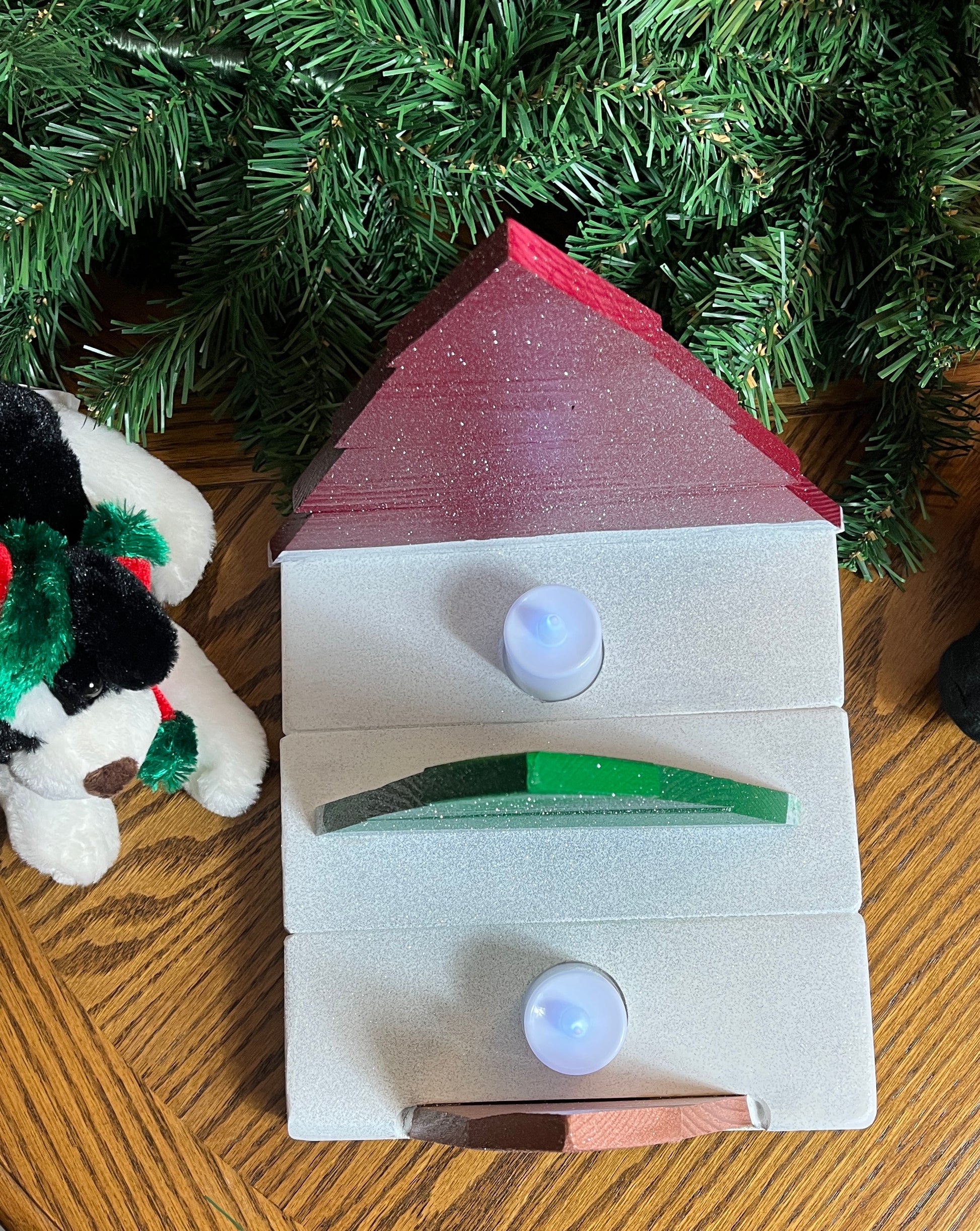 🎄 Christmas Trees Holiday Table Centerpiece and Holiday Card Holder 🎄