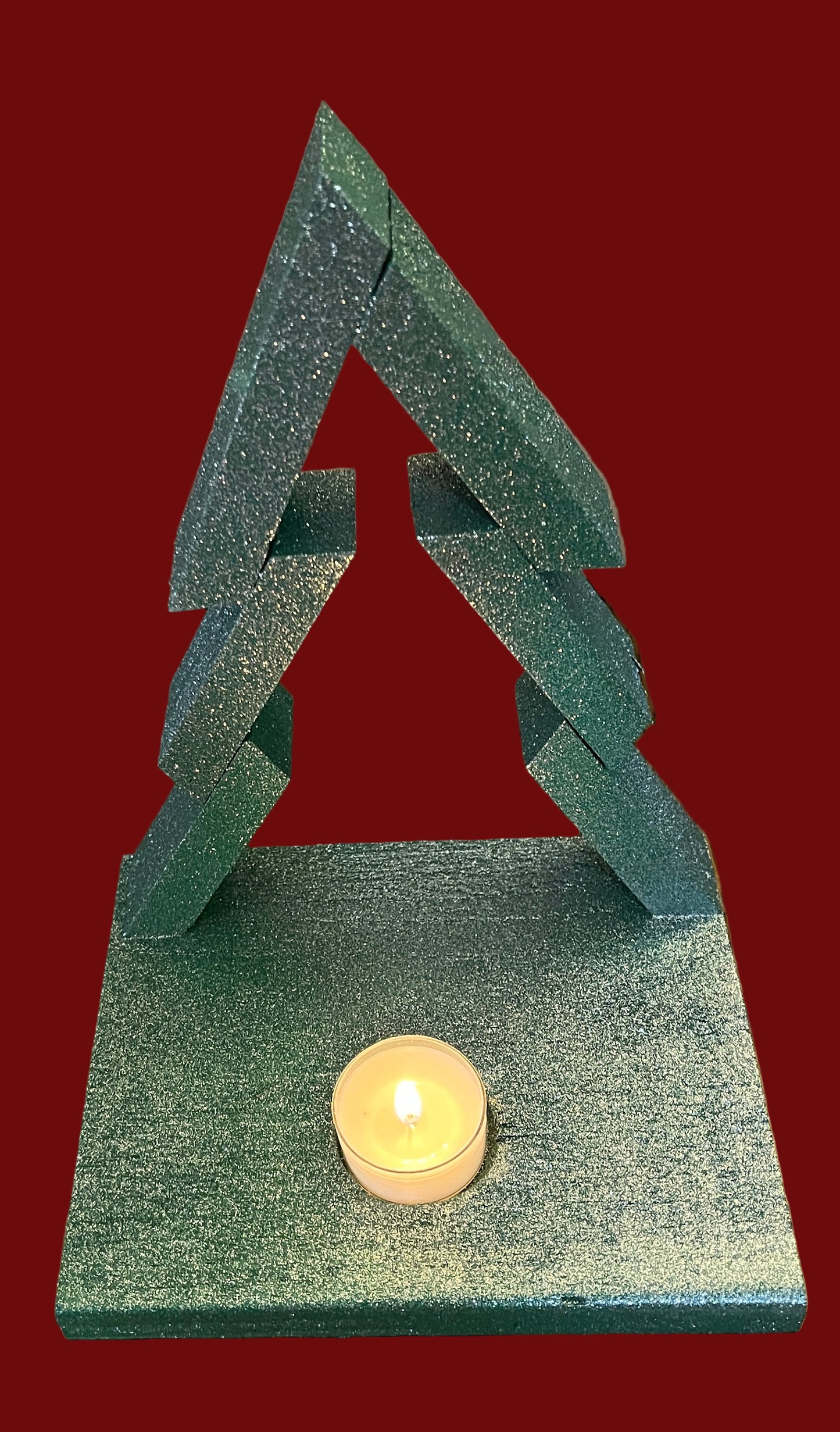 Christmas Tree Candle Holder