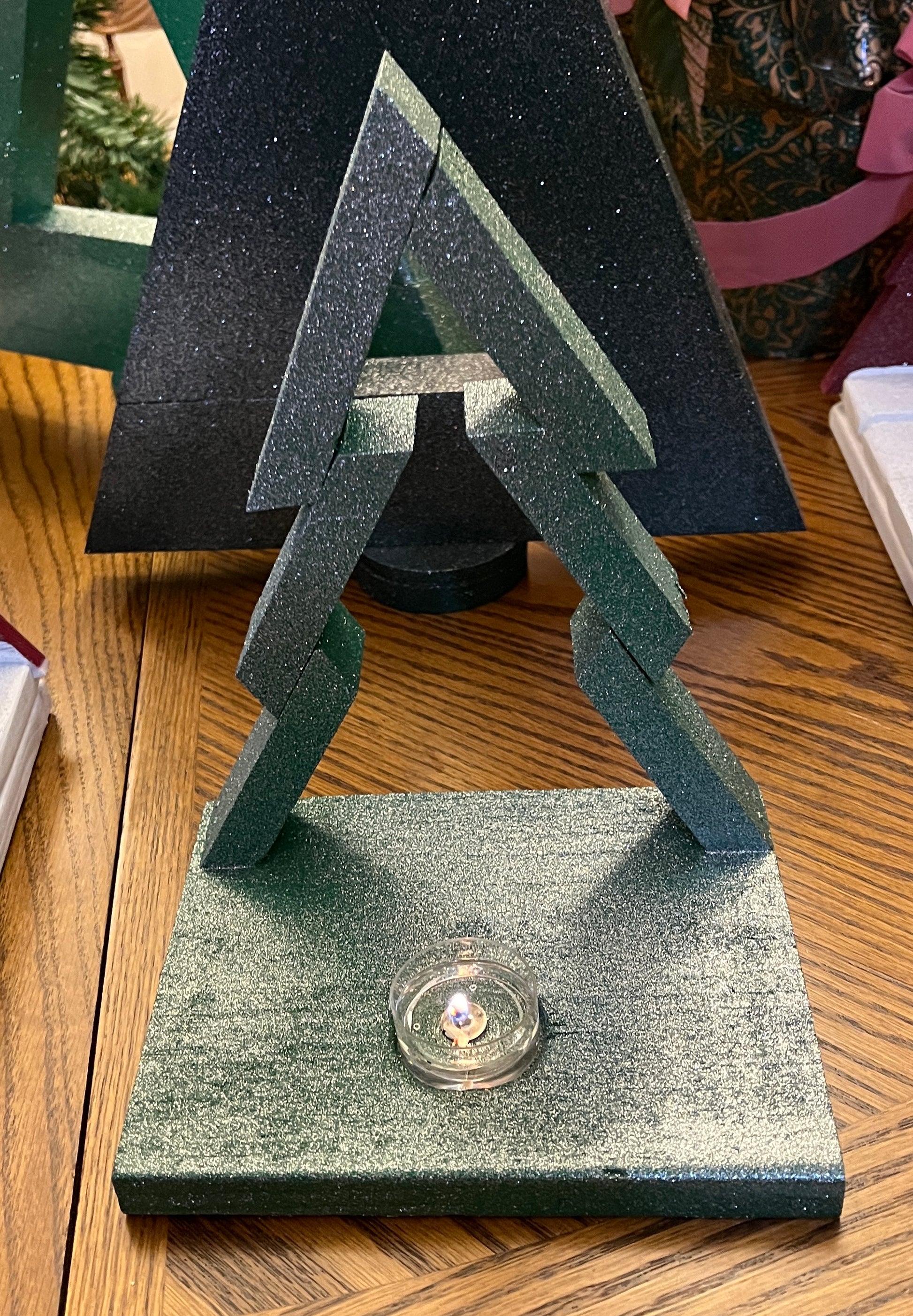 Christmas Tree Candle Holder