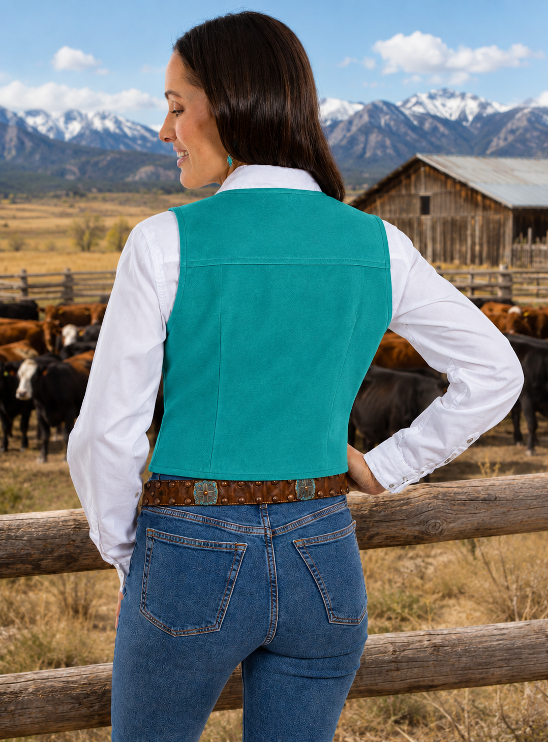 Cowgirl Suede Vest