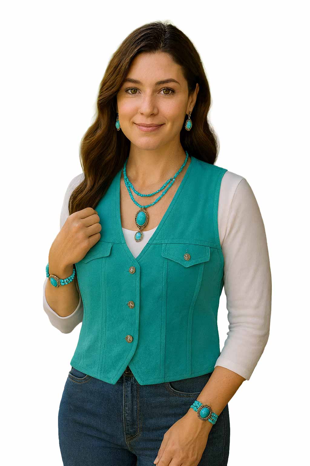 Cowgirl Suede Vest