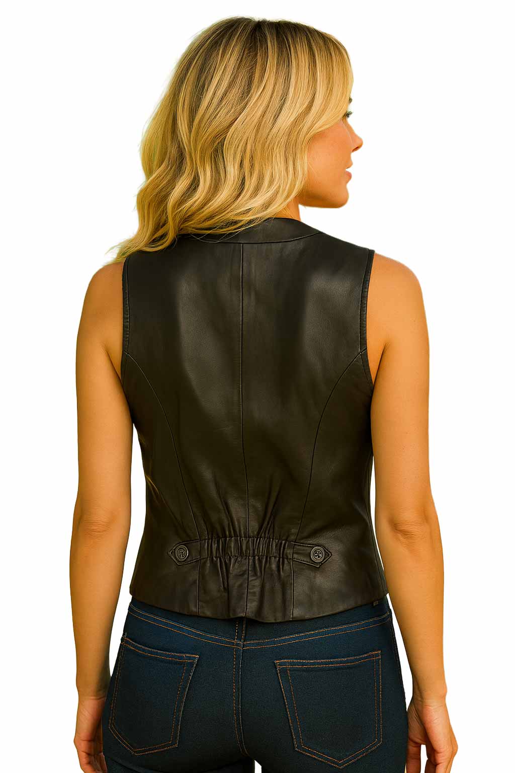 Premium Lamb Leather Vest