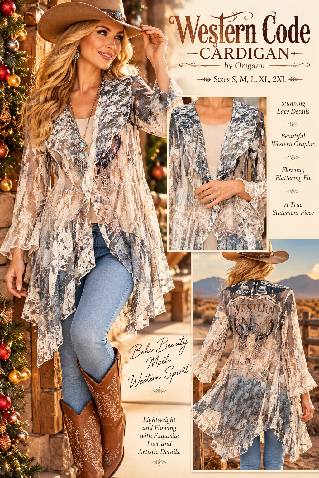 Western Code Cardigan