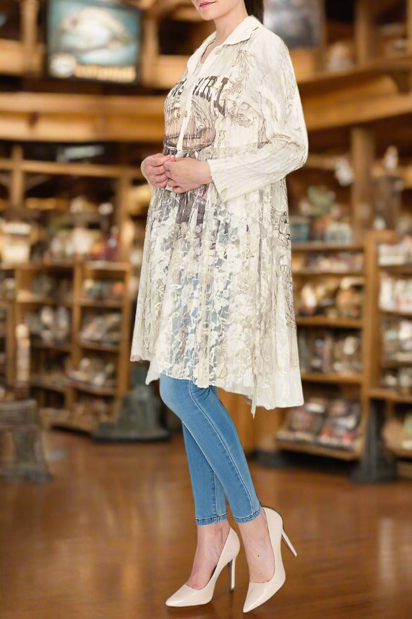 Layered Lace Cowgirl Cardigan