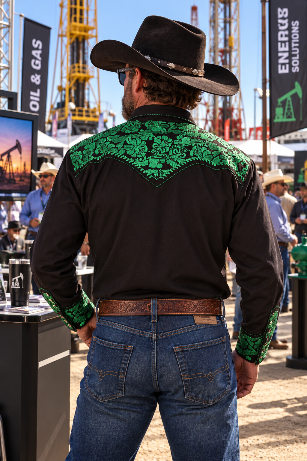 Diamond in the Rough Cowboy Shirt