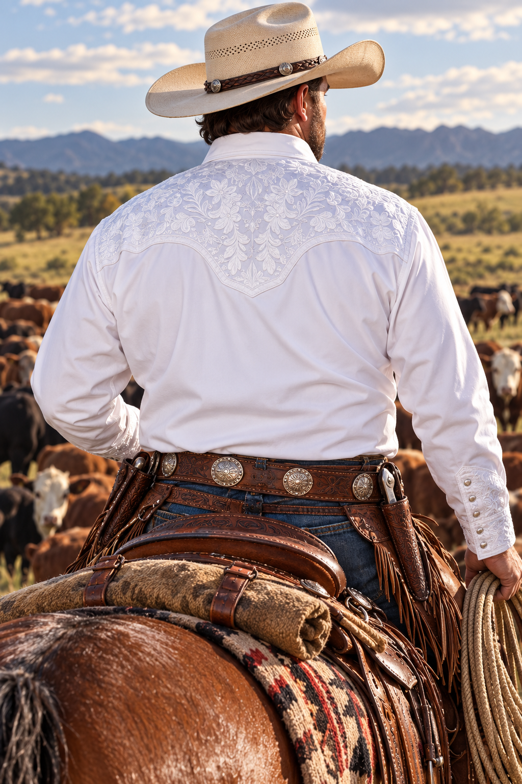 White Cloud Western Shirt