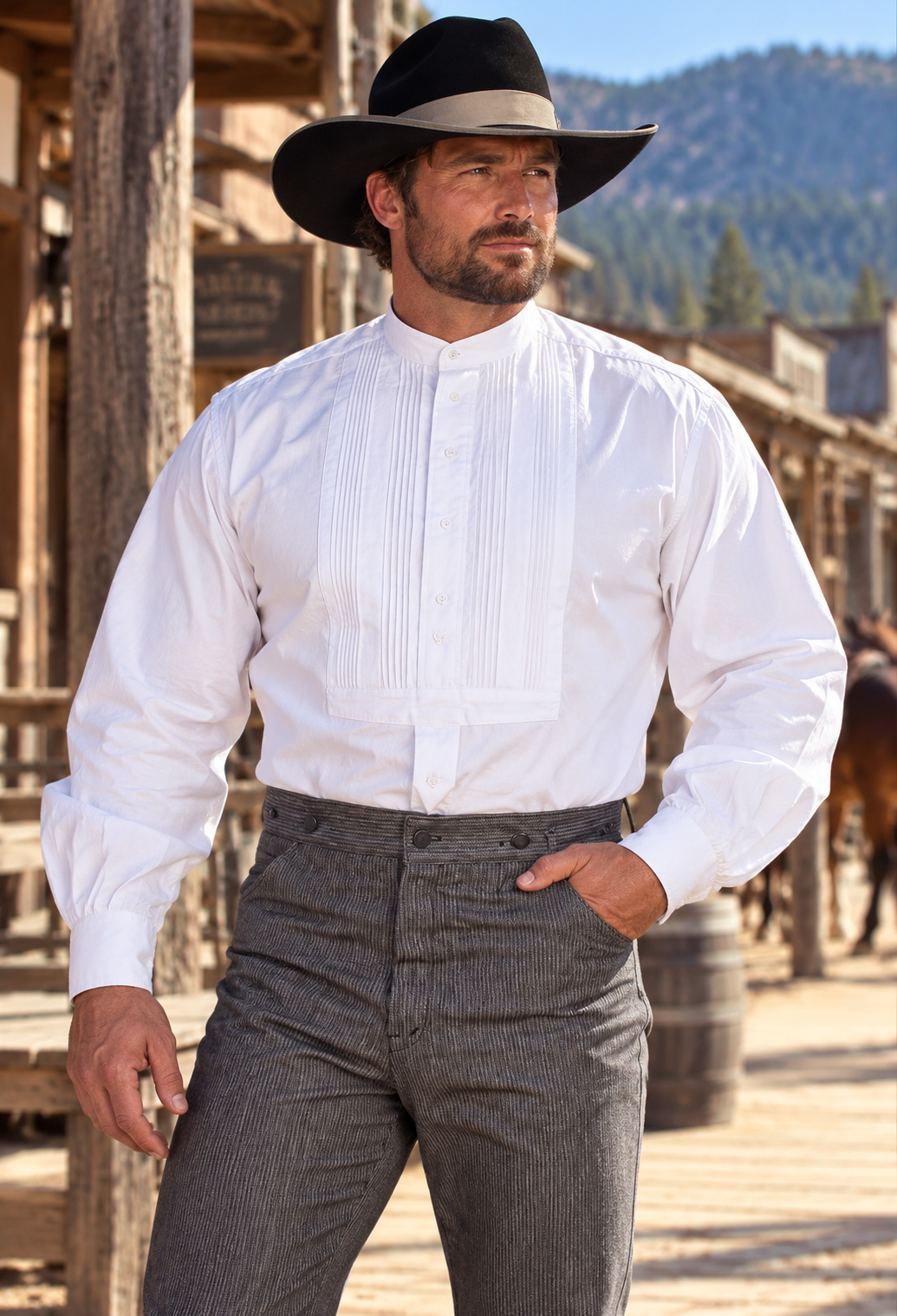 Jackpot Shirt in White