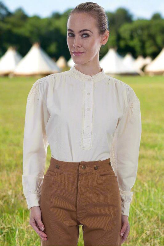 Ivory Single Action Shooter Blouse