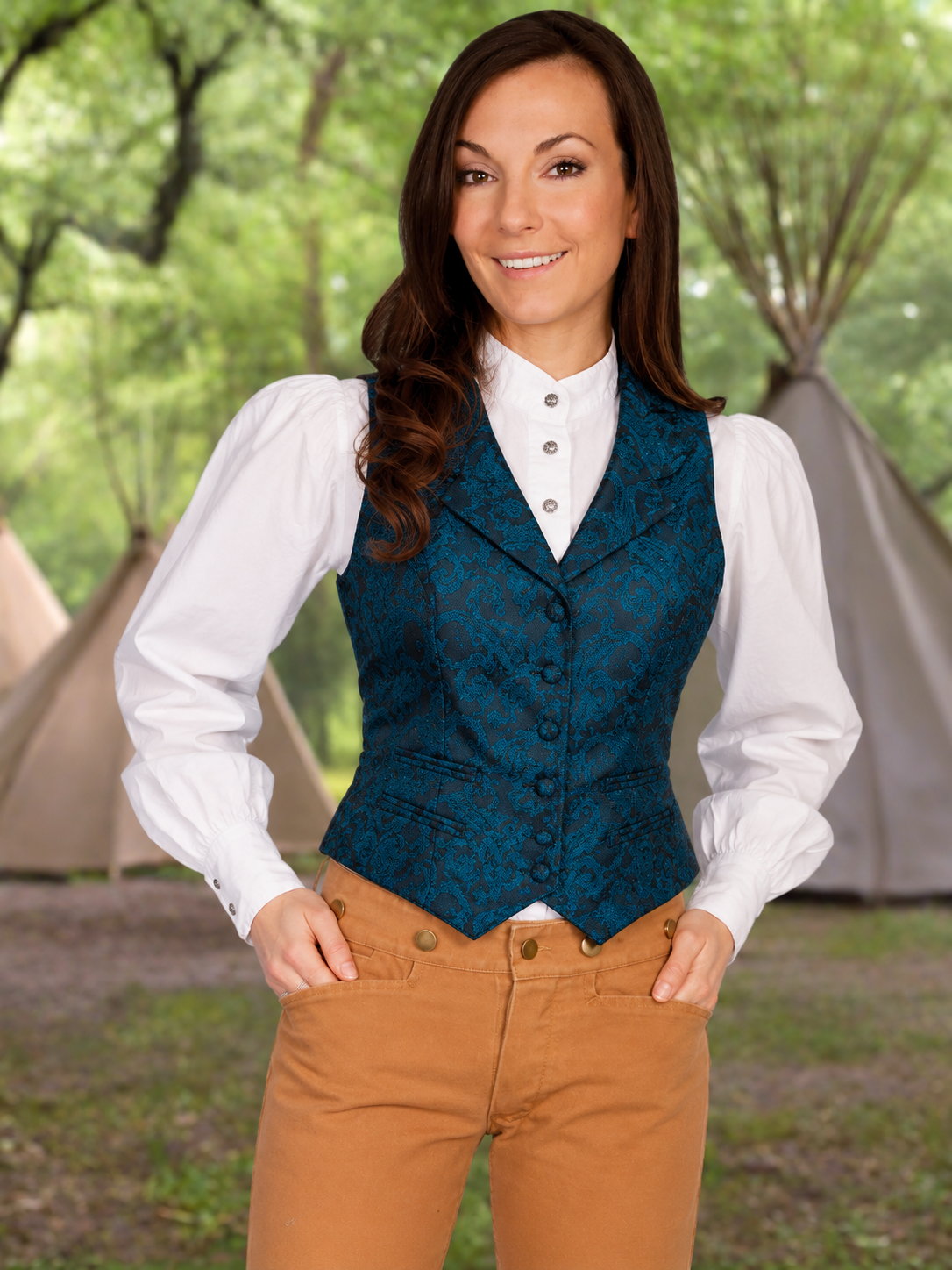 Ranch Style Single Action Shooter Blouse
