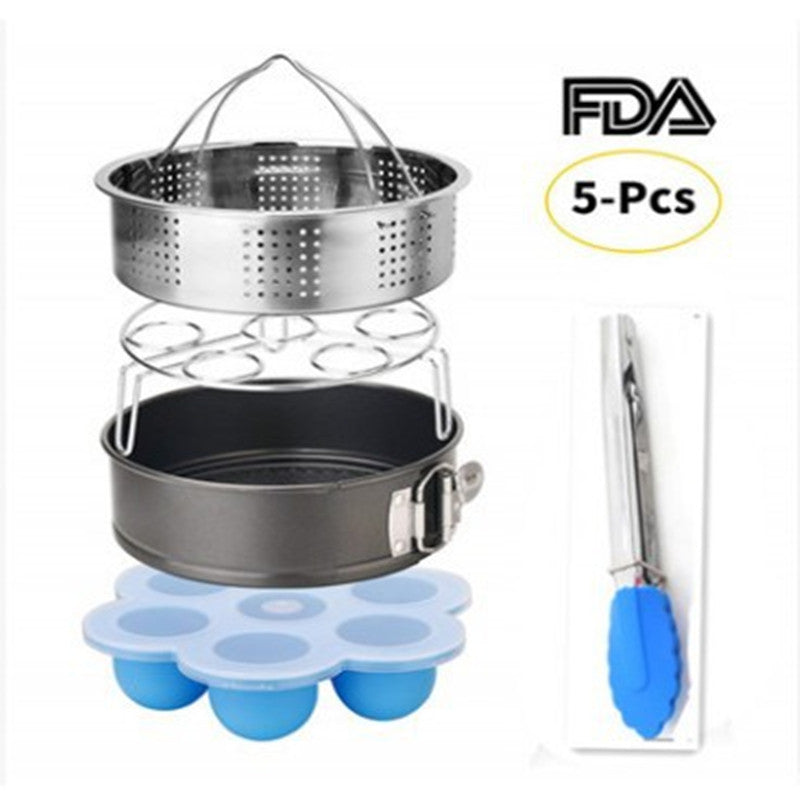 Pressure Cooker Air Fryer Accessories Cake mold set of 5pcs