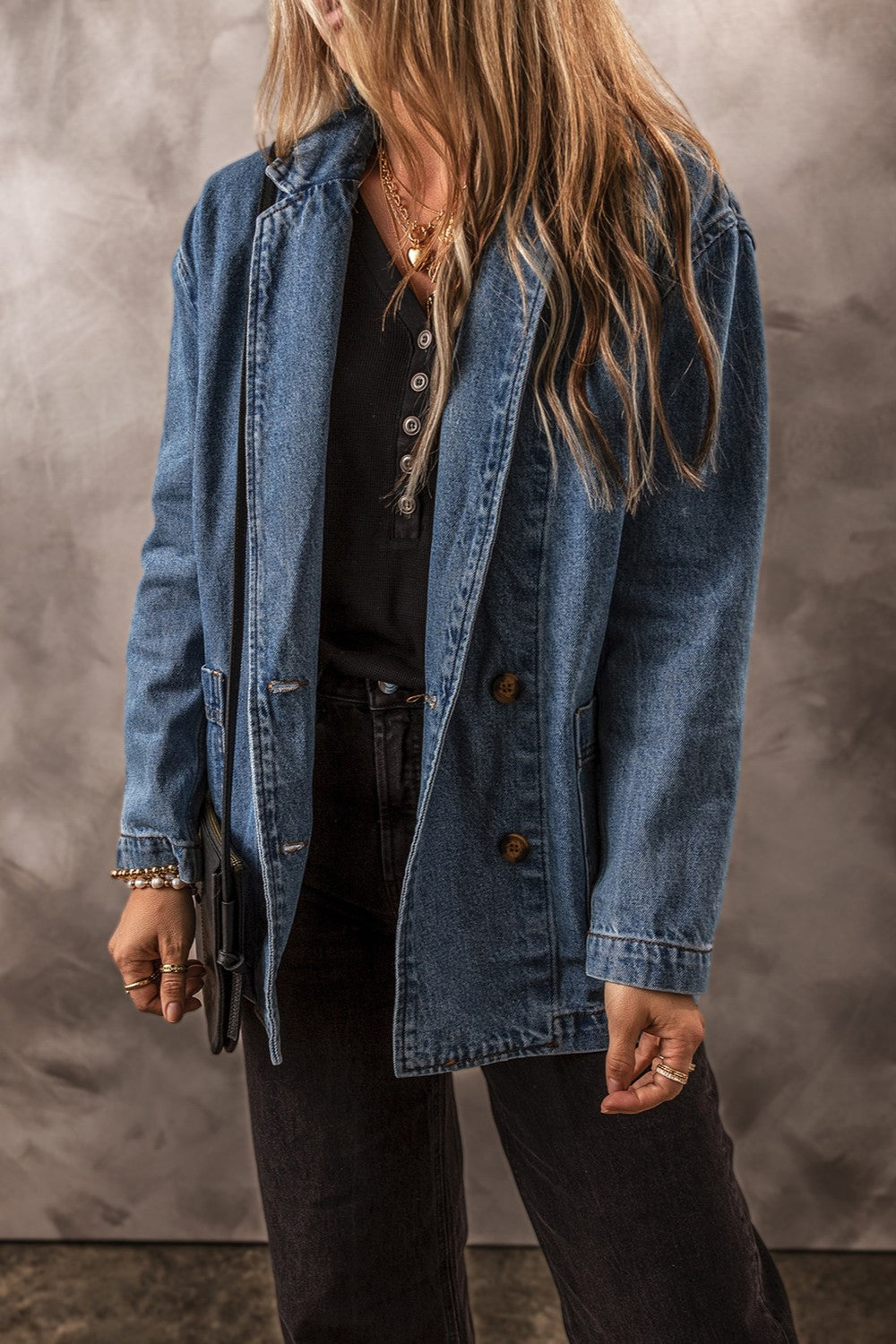 Long Sleeve Denim Jacket