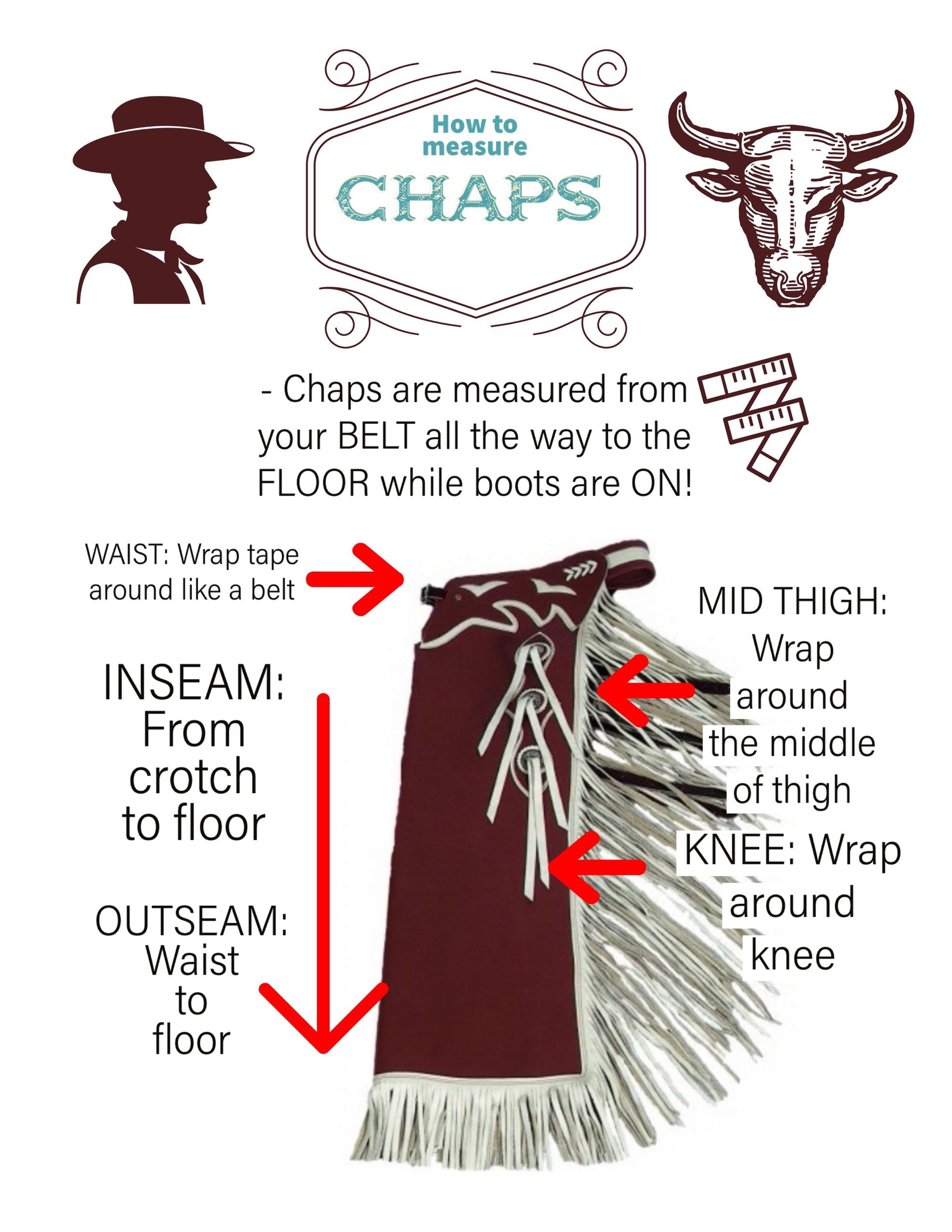 Pro Cowboy Rodeo Chaps – Wild West Styles