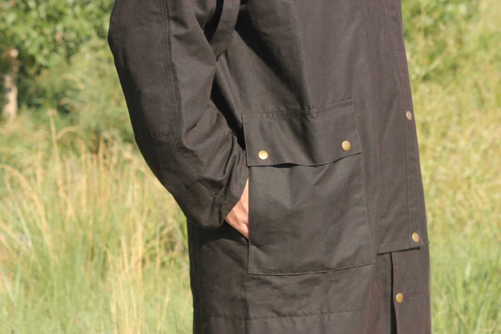 Yellowstone Ranchwear Full Length Oilskin Duster