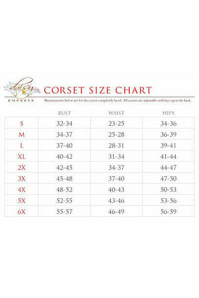 Barbie Style Lavish Hot Pink Patent Overbust Corset by Daisy Corsets in Size S, M, L, XL, 2X, 3X, 4X, 5X, or 6X