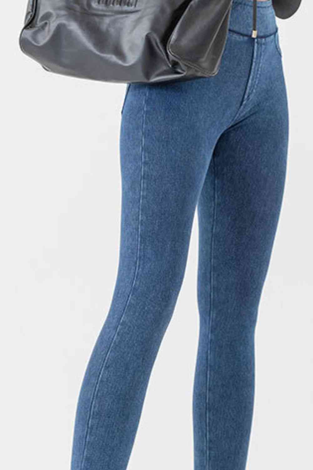 High Waist Skinny Jeans in 5 Color Choices in Size XS, S, M, L, or XL