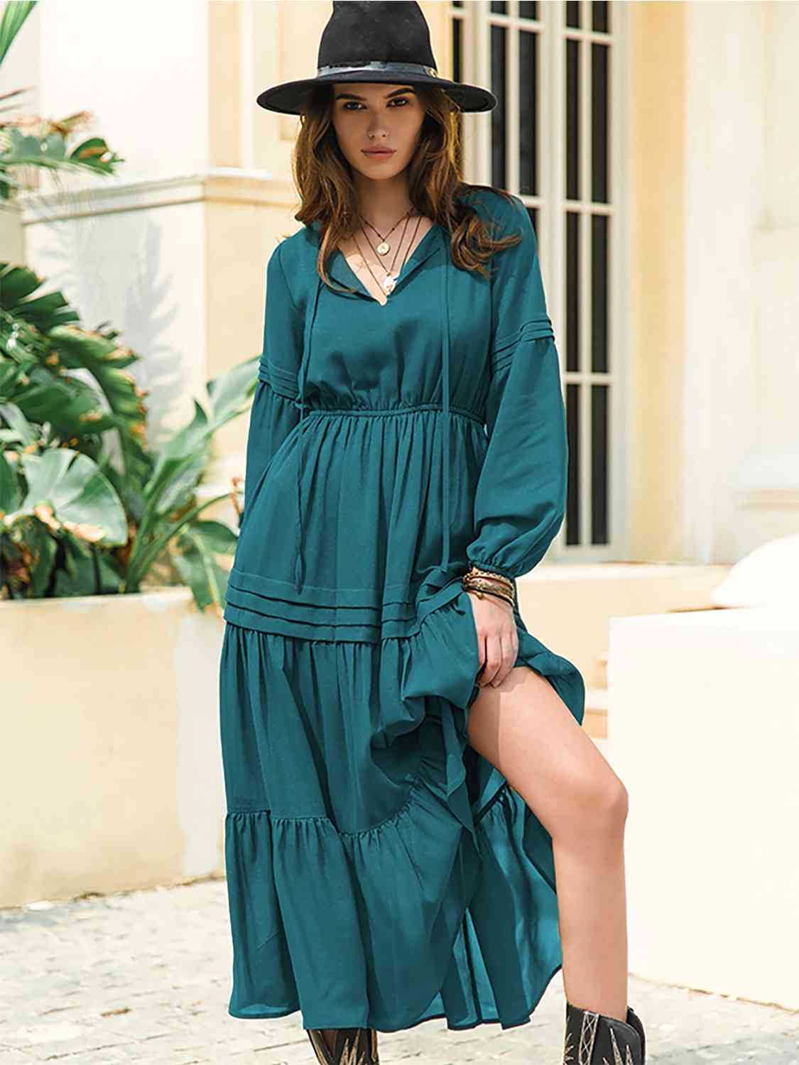 Latin Lover Dress in 7 Color Choices in Size S, M, L, XL, or 2X