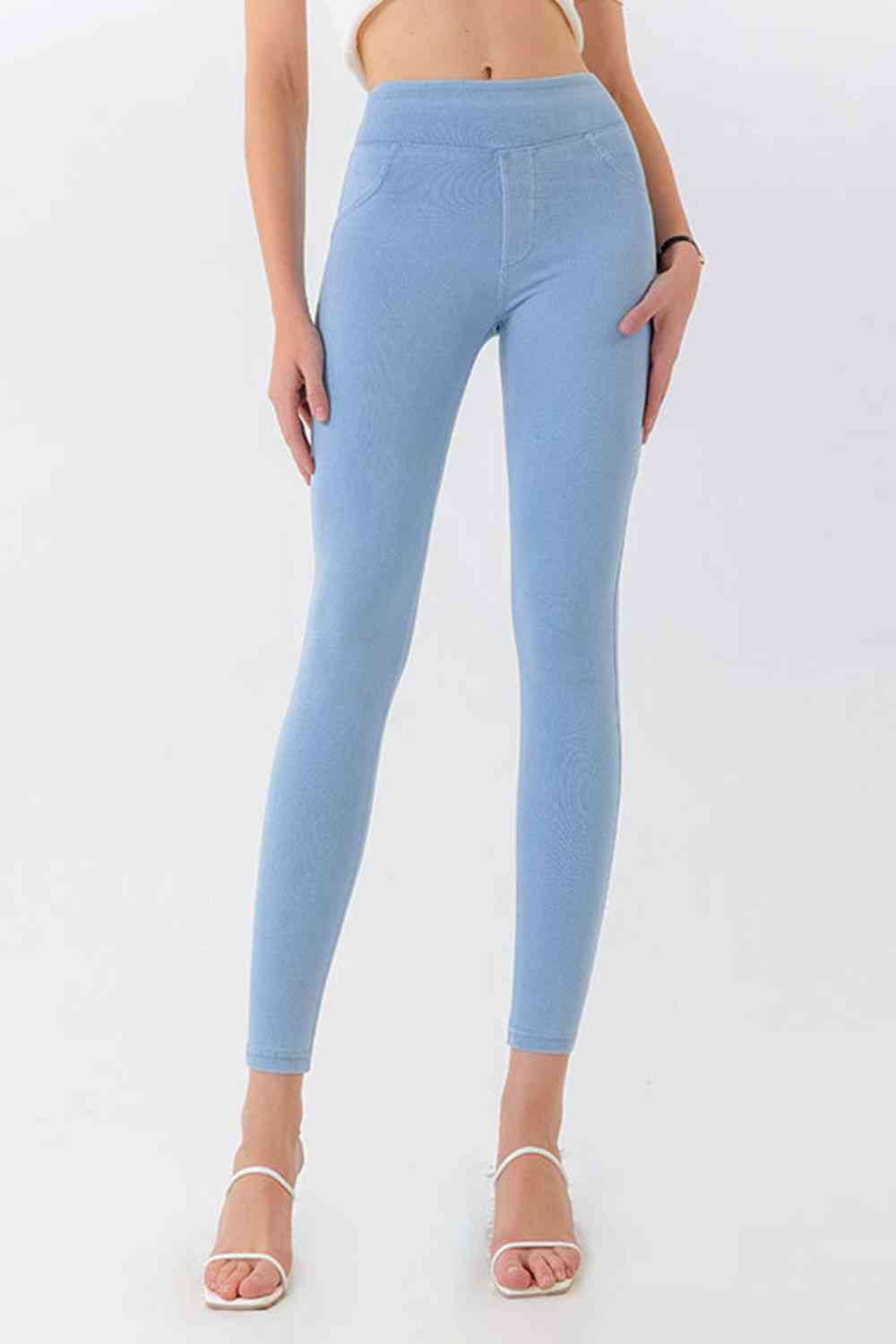 High Waist Skinny Jeans in 5 Color Choices in Size XS, S, M, L, or XL