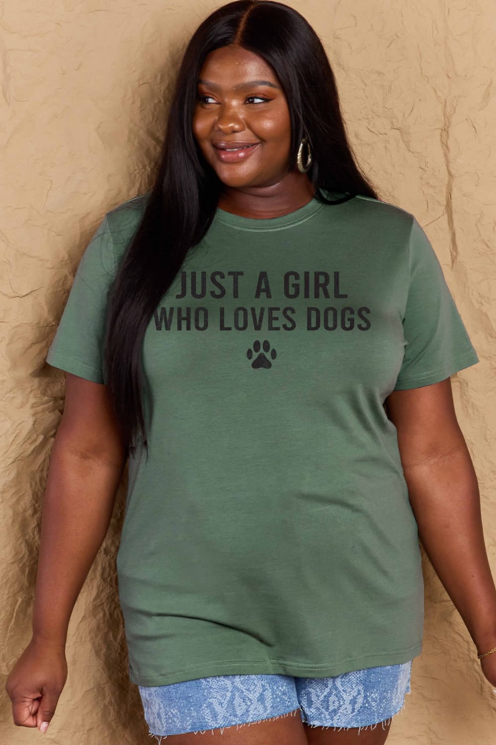 Dog Paw Cotton T-Shirt in 5 Color Choices in Size S, M, L, XL, 2XL, 3XL