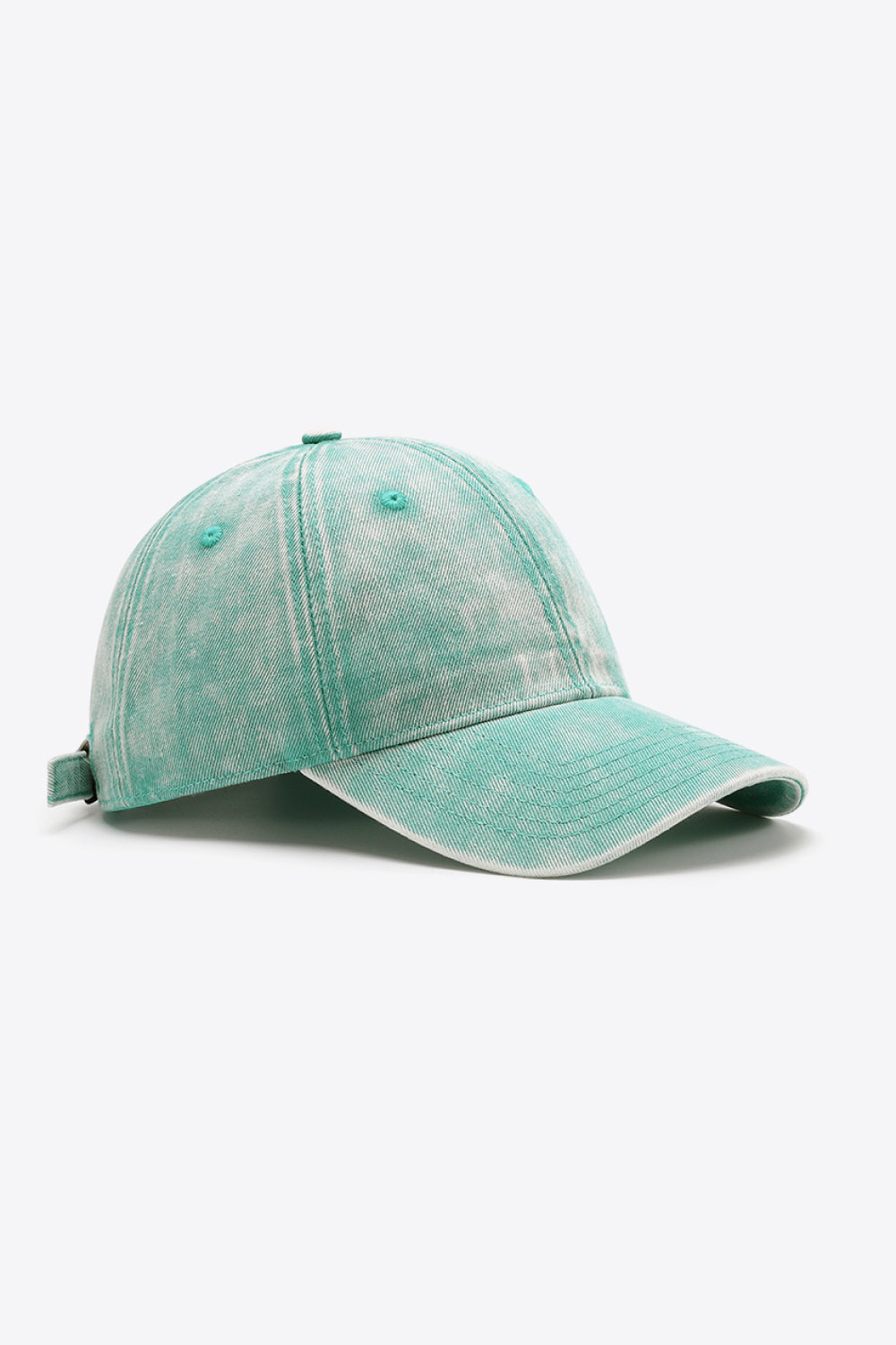 Plain Adjustable Baseball Cap in 7 Color Choices Tiffany Blue One Size