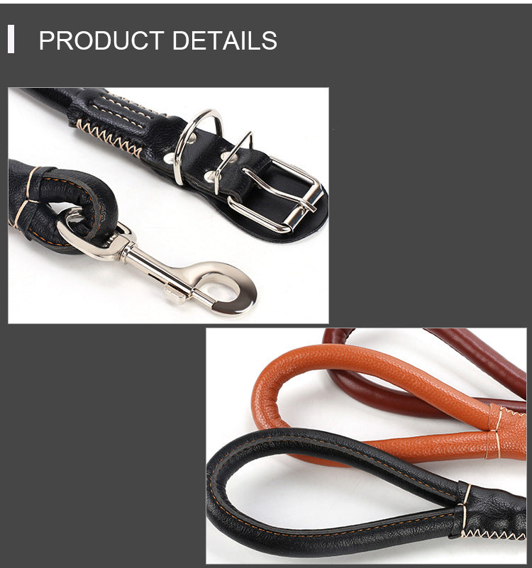 Faux Leather Collar