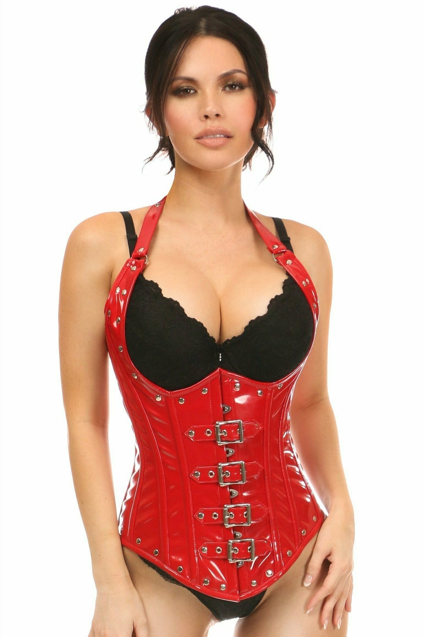 Dreamworld Vinyl Underbust Corset in 3 Sexy Color Choices
