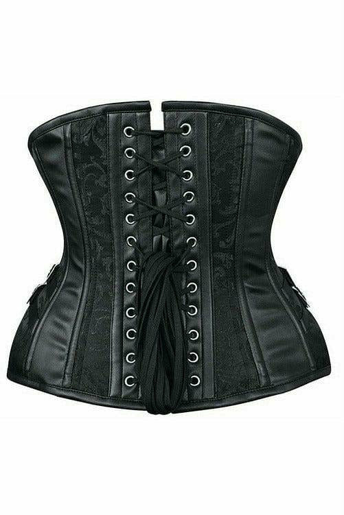 Steampunk Scarlett Underbust Corset - Black