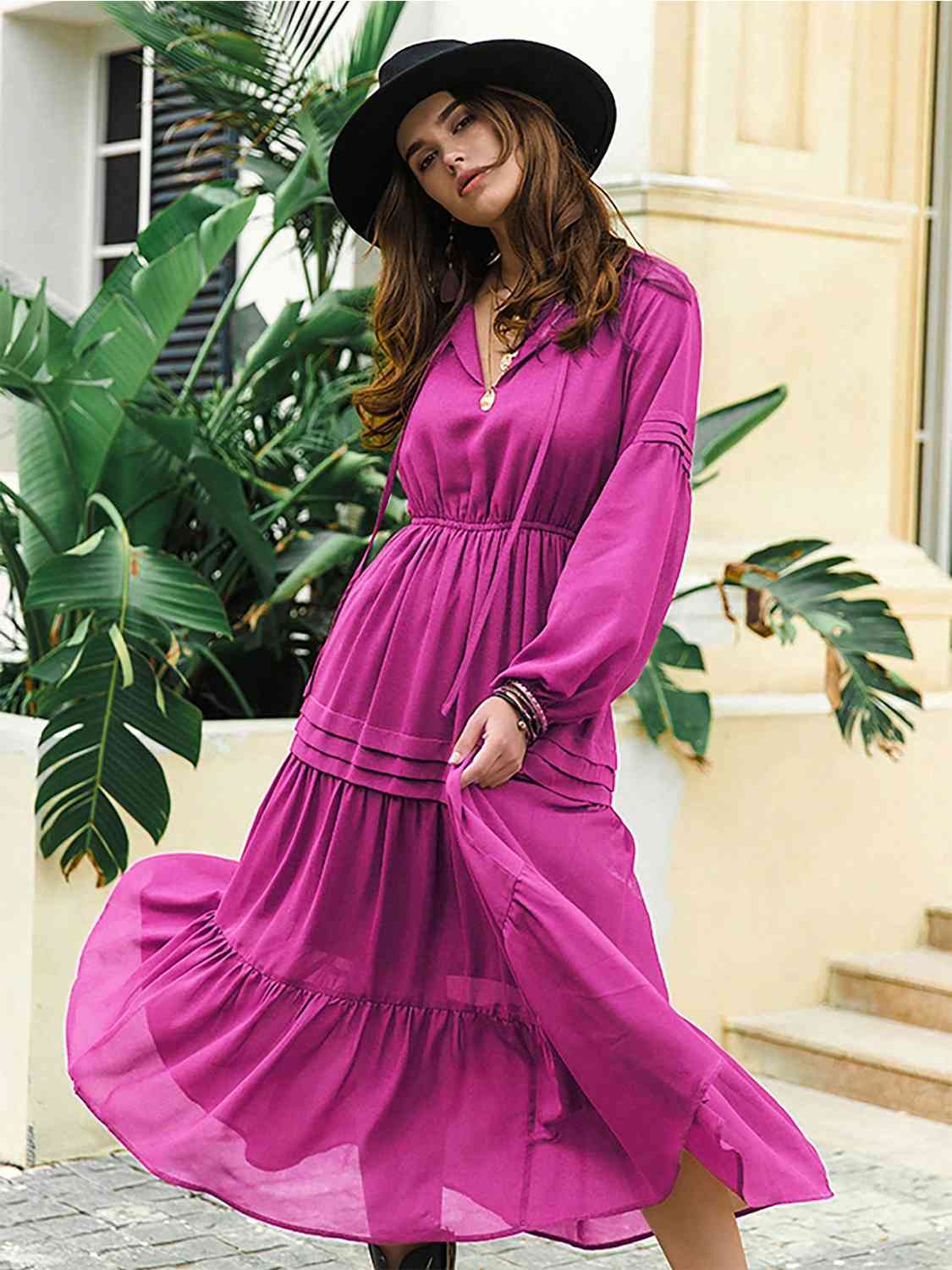 Latin Lover Dress in 7 Color Choices in Size S, M, L, XL, or 2X