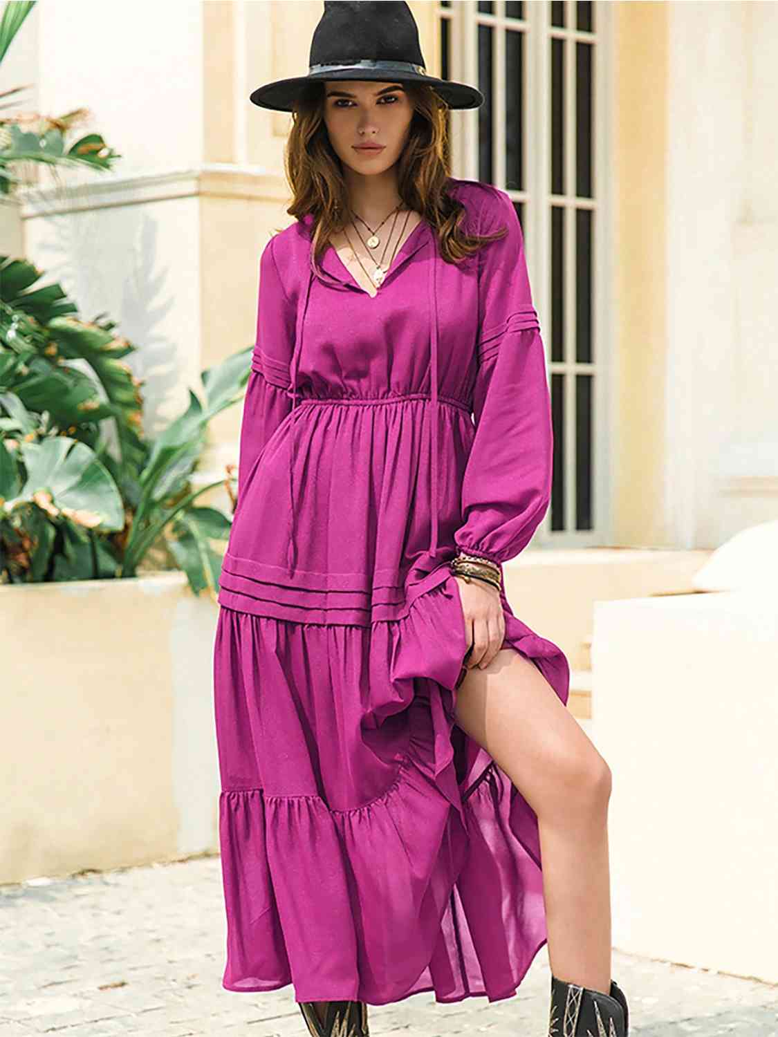 Latin Lover Dress in 7 Color Choices in Size S, M, L, XL, or 2X